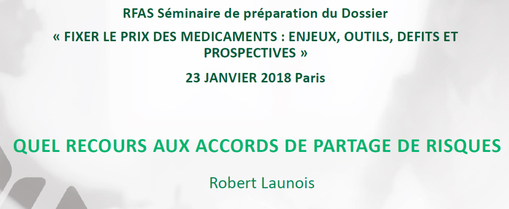 Quels recours aux accords de partage de risques