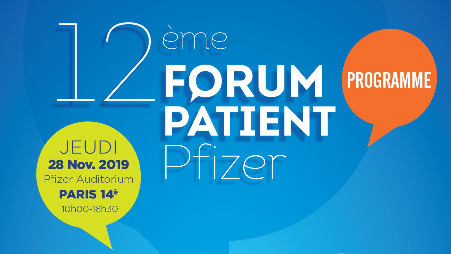 12ème Forum Patient Pfizer