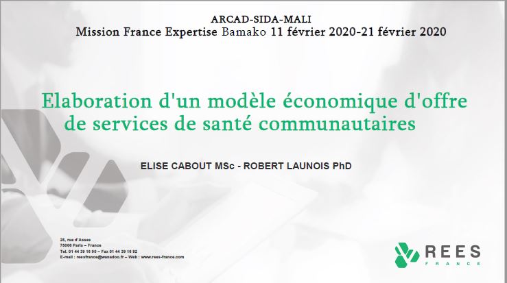 Mission France-Expertise : Bamako du 11 au 21 Février 2020